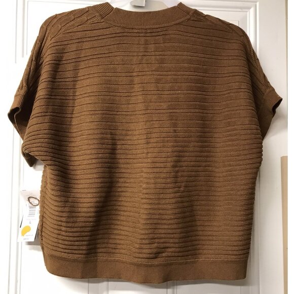 NWT Nygard Collection Brown Shrug Sweater 1FP Fall Paisley Style 735791 size L - Picture 2 of 4